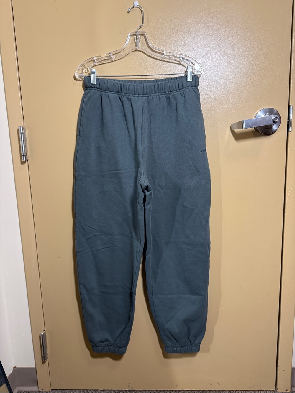 Garage Jogger Sweatpants w/ Pockets Women's Green Medium